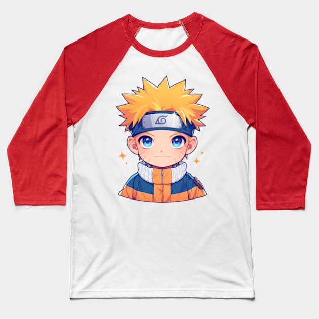 naruto Baseball T-Shirt by peterdoraki